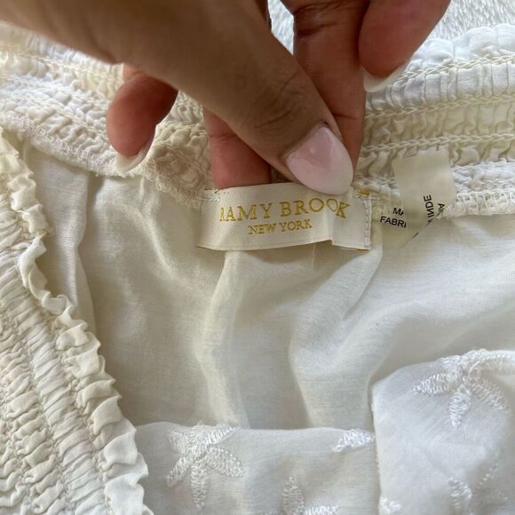 Ramy Brook Nicki Eyelet Strapless Top Small - Picture 7 of 10